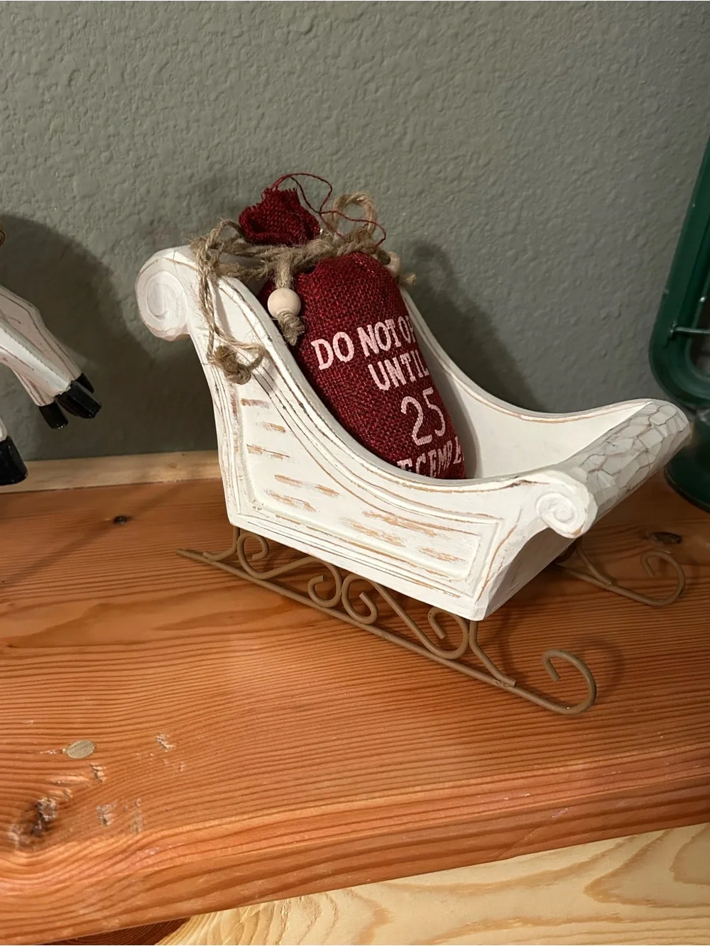 🎄 Vintage Pier 1 Imports Christmas Reindeer & Sleigh Collection 🎄